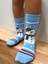 Ciho Socks Daily 2 Çift Erkek Çocuk Penye Pamuklu Okul Çorabı 4