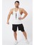 Erkek Spor Atleti Ince Askılı | Krem | Stringer | Workout Tanktop | 2