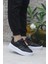 Adexa Pu W Siyah Beyaz Hafif Rahat Orijinal Ürün Sneaker Kadın Ayakkabı 1