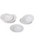Tabağı Porselen Görünümlü 6 Lı Plastik Kristal Hanımeli Timex, Çoklu Renkler 1