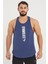 Spor Atleti | Stringer | Workout Tanktop | Indigo | Comfortable Serisi 1