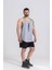 Spor Atleti | Stringer | Workout Tanktop | Gri | Comfortable Serisi 2