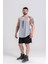 Spor Atleti | Stringer | Workout Tanktop | Gri | Comfortable Serisi 5