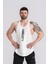 Spor Atleti | Stringer | Workout Tanktop | Krem | Comfortable Serisi 1