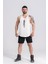 Spor Atleti | Stringer | Workout Tanktop | Krem | Comfortable Serisi 4