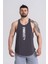 Spor Atleti | Stringer | Workout Tanktop | Füme | Comfortable Serisi 1