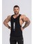 Spor Atleti | Stringer | Workout Tanktop | Siyah | Comfortable Serisi 5