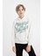 Erkek Çocuk Baskılı Kapüşonlu Sweatshirt C9801A824WN 1