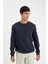 Regular Fit Bisiklet Yaka Kalın Basic Düz Sweatshirt T3777AZ24AU 4