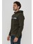 Erkek Logo Baskılı Kapüşonlu Sweatshirt - Minder 3