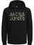 Jack & Jones Erkek Kapüşonlu Logo Baskılı Sweatshirt - Tech Logo 5