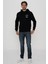 Erkek Kapüşonlu Logo Baskılı Sweatshirt - Mixon 2