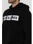 Erkek Logo Baskılı Kapüşonlu Sweatshirt - Minder 6