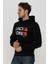 Jack & Jones Erkek Kapüşonlu Logo Baskılı Sweatshirt - Forest 5