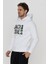 Erkek Logo Baskılı Kapüşonlu Sweatshirt - Grow 1