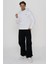 Erkek Kapüşonlu Logo Baskılı Sweatshirt - Island 2