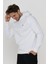 Erkek Kapüşonlu Logo Baskılı Sweatshirt - Island 7