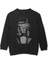 Baskılı Çocuk Sweatshirt Suit Up Takım Elbiseli Aslan Modern Kıravat Arslan 1