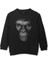 Maymunlar Cehennemi Caesar War Planet Apes Baskılı Çocuk Sweatshirt Siyah Sweat 1