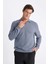 Mavi Regular Fit Polo Yaka Jakarlı Triko Sweatshirt A9785AX24AU 4