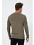 Bisiklet Yaka Regular Fit Kazak (E24-EZE-03) 5