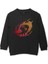 Uzayda Naruto Galaksi Spiral Cosmos Baskılı Çocuk Sweatshirt Siyah Sweat 1