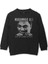 Çocuk Sweatshirt Muhammed Ali Boks The Will Must Be Stronger Than The Skill Baskılı Siyah Sweat 1