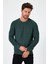 Bisiklet Yaka Regular Fit Kazak (E24-EZE-07) 3