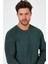 Bisiklet Yaka Regular Fit Kazak (E24-EZE-07) 4
