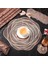 4 Adet Yuvarlak Gül Çiçek Avrupa Placemats 15 Inç Isıya Dayanıklı Placemats Masa Ayarı Yemek Parti Düğün Tatil Masa Dekorasyonu Için Mutfak Masa Paspasları (Yurt Dışından) 2