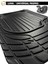 Ford Fiesta (2009-2016) Luna Siyah 3D Oto Paspas 3