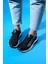 Oude Siyah Kadın Fermuarlı Kalın Taban Spor Sneakers 2
