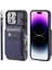 IPhone 15 Için Cüzdan Durumda Pro Max Kickstand Rfıd Engelleme 3 Büyük Kart Pu (Yurt Dışından) 1