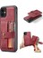 IPhone 11 Için Kılıf Kablosuz Şarj Cüzdan Rfıd Engelleme Manyetik (Yurt Dışından) 1