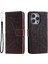 IPhone 15 Için Flip Case Pro Pu Deri Cüzdan Kılıf Totem Kabartma (Yurt Dışından) 3