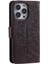 IPhone 15 Için Flip Case Pro Pu Deri Cüzdan Kılıf Totem Kabartma (Yurt Dışından) 5