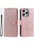 IPhone 15 Için Flip Case Pro Max Cüzdan Kılıf Totem Kabartma Kickstand Pu (Yurt Dışından) 1