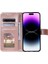 IPhone 15 Için Flip Case Pro Max Cüzdan Kılıf Totem Kabartma Kickstand Pu (Yurt Dışından) 2