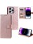 IPhone 15 Için Flip Case Pro Max Cüzdan Kılıf Totem Kabartma Kickstand Pu (Yurt Dışından) 3