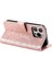 IPhone 15 Için Flip Case Pro Max Cüzdan Kılıf Totem Kabartma Kickstand Pu (Yurt Dışından) 4