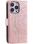 IPhone 15 Için Flip Case Pro Max Cüzdan Kılıf Totem Kabartma Kickstand Pu (Yurt Dışından) 5