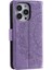 IPhone 15 Için Flip Case Pro Pu Deri Cüzdan Kılıf Totem Kabartma (Yurt Dışından) 3