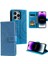 IPhone 15 Için Flip Case Pro Max Cüzdan Kılıf Totem Kabartma Kickstand Pu (Yurt Dışından) 1