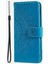IPhone 15 Için Flip Case Pro Max Cüzdan Kılıf Totem Kabartma Kickstand Pu (Yurt Dışından) 3