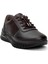 9407 Kadın Deri Comfort Casual Ayakkabı Kahverengi 2