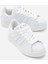 Kadın Beyaz Termo Taban Yanı Şeritli Bağcıklı Spor Ayakkabı 3