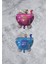Bebek Puset Folyo Balon Mavi-Pembe 2'li Set 1