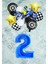 Motorsiklet Mavi Temalı Doğum Günü Seti Yaş-2 1