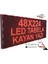 LED Tabela 48X224CM Çift Taraflı Kırmızı Kayan Yazı-Wifi 1