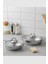 Teos Çelik 4 Parça Sahan Seti 19-22 cm 2